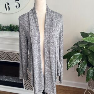 St. John's Bay Heathered Gray Women's Cardigan